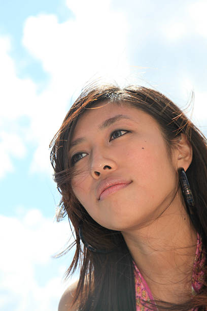 istock Natural Summer Candid Portrait 154010907