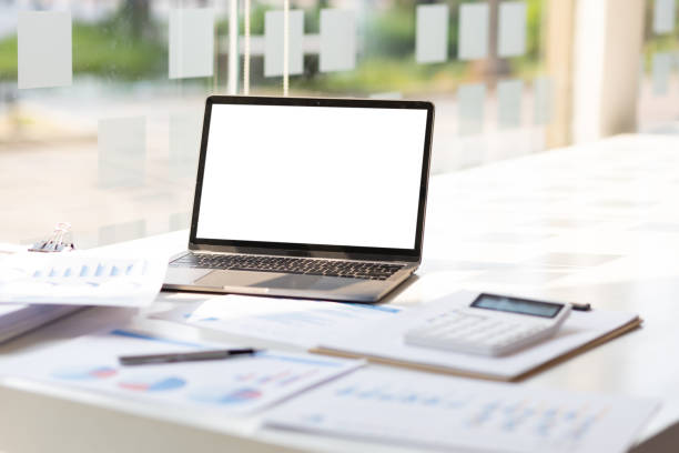 istock Chart document Business desk reports and analytics. Business Reports and Accounting Finance Ideas 1540109303