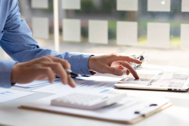 istock Budget management and financial planning and accounting. 1540109462