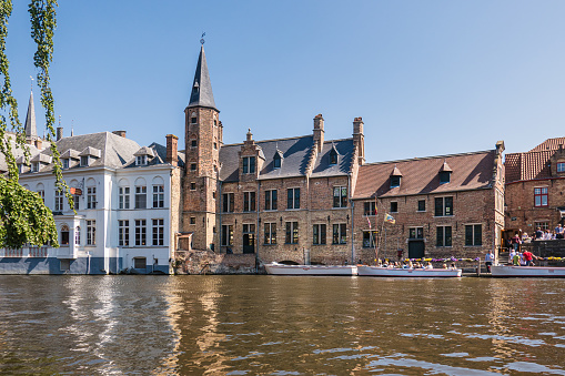 Bruges, Brugge, Belgium : The Bruges Historical Old Town, Belgium, an UNESCO World Culture Heritage Site