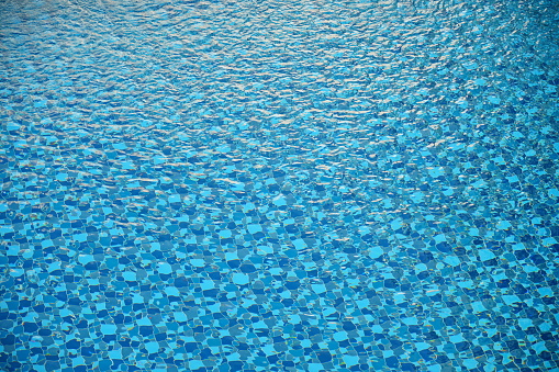 Pool water textured background