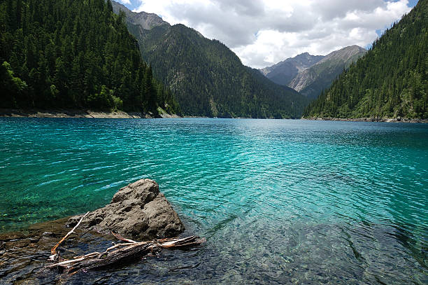 Vallée Jiuzhaigou, Sichuan, en Chine - Photo