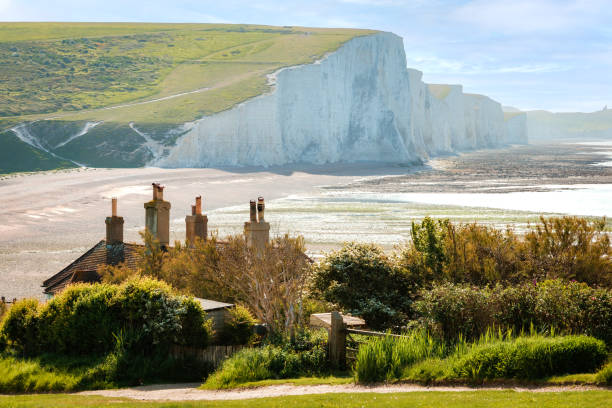 istock Seven Sisters Cliffs at Cuckmere Haven on the south coast of England 1540170631