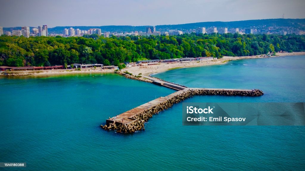 Old coast in Varna Varna Bulgaria Bulgaria Stock Photo