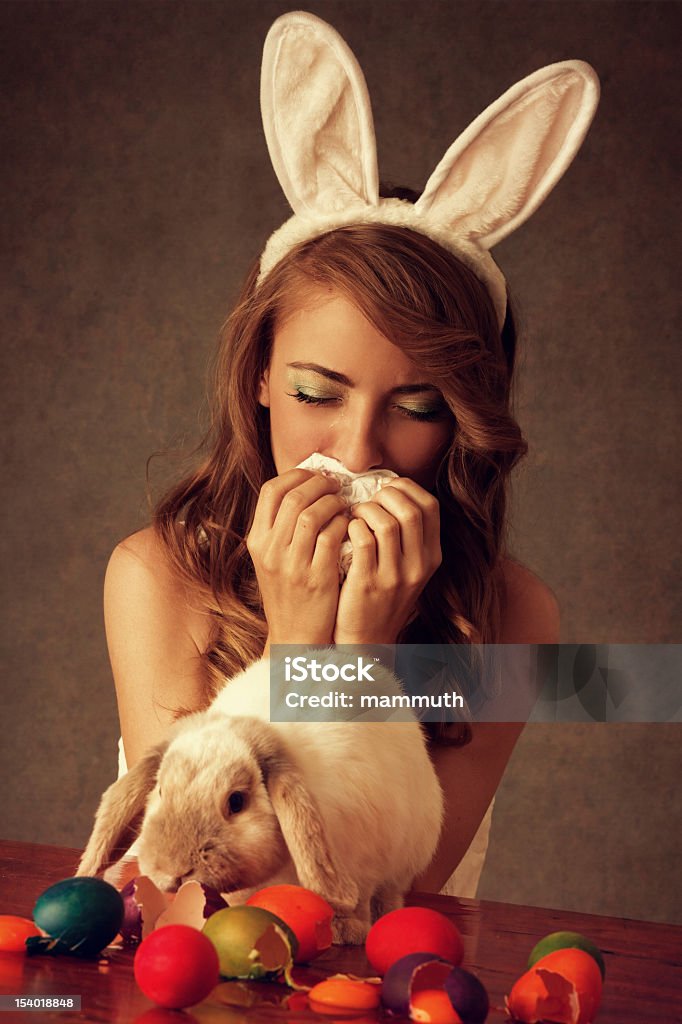 Unglücklich Ostern - Lizenzfrei Traurigkeit Stock-Foto