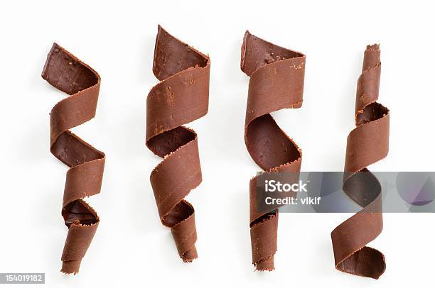 Schokoladencurls Stockfoto und mehr Bilder von Schokoraspel - Schokoraspel, Fotografie, Gruppe von Gegenständen
