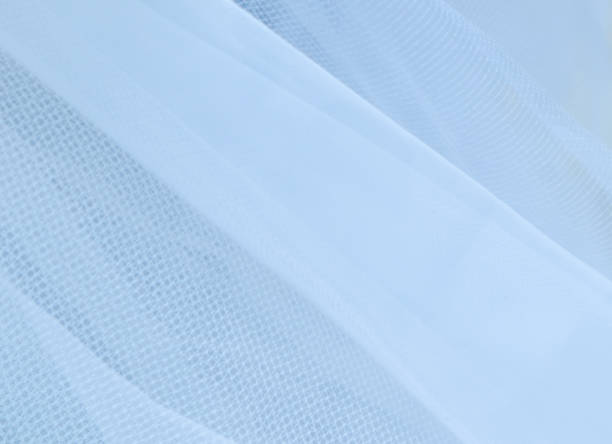 istock Abstract background of soft white fabric 1540193655