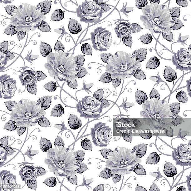 장미 연속무늬 0명에 대한 스톡 벡터 아트 및 기타 이미지 - 0명, 꽃-식물, 꽃무늬
