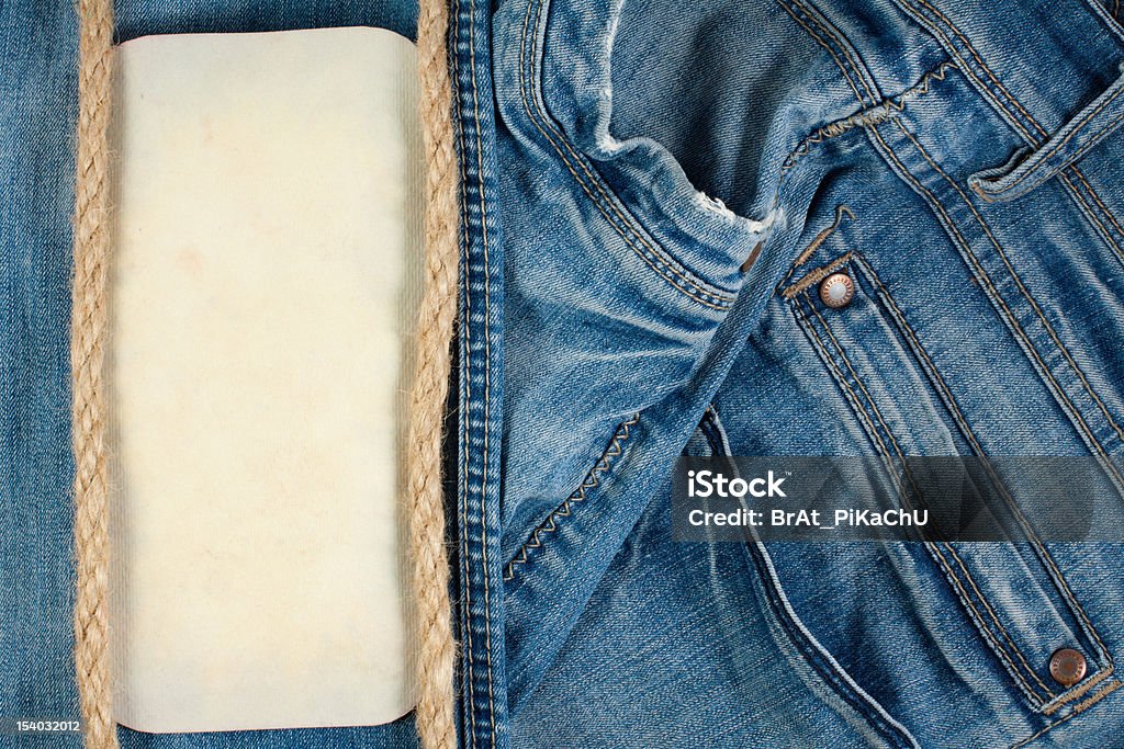 Abstrakte Jeans Hintergrund - Lizenzfrei Abstrakt Stock-Foto