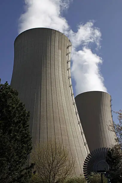 The Nuclear power plant Grohnde (Germany)