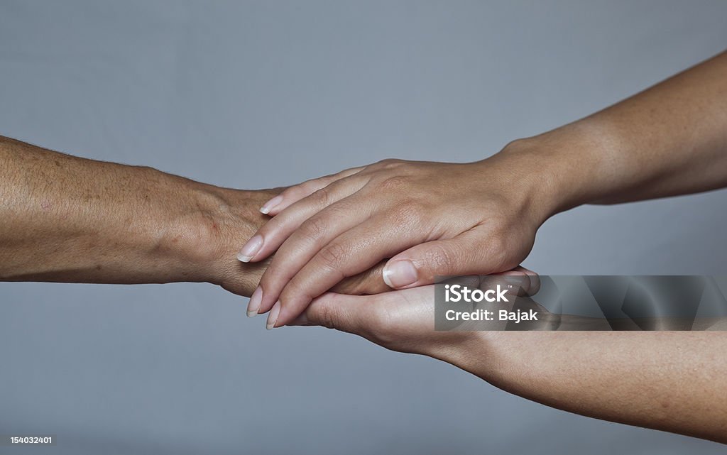 Nhand In Hand In Hands Stock Photo - Download Image Now - 70-79 Years, 80-89 ...