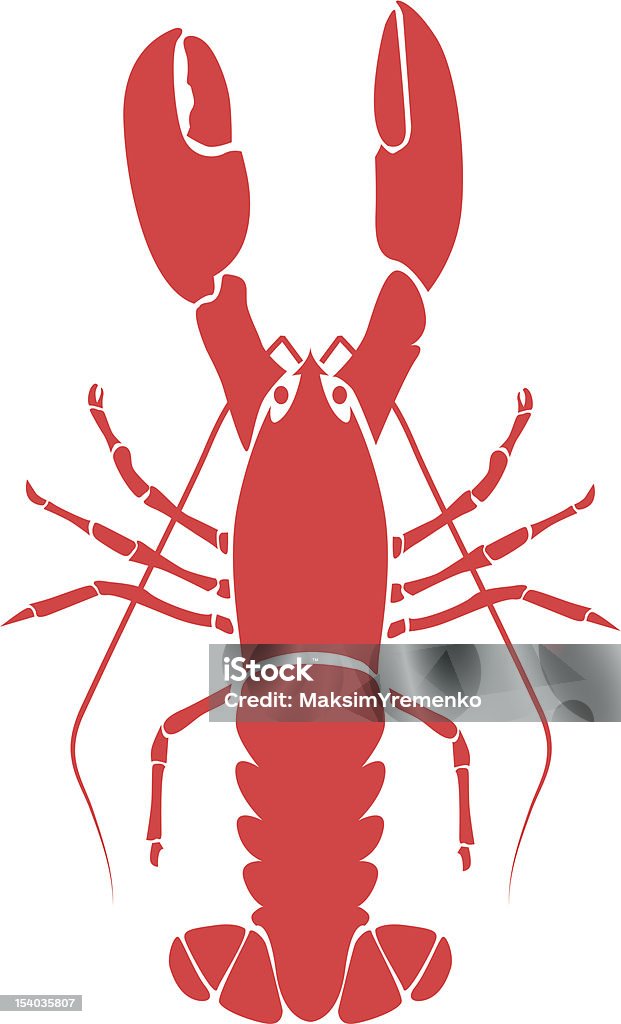 Ilustração de lagosta - Vetor de Alimentação Saudável royalty-free