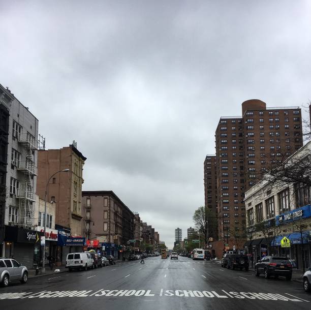 istock Uptown 3rd avenue el barrio New York 1540359184