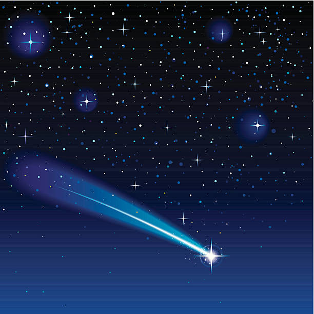 ilustraciones, imágenes clip art, dibujos animados e iconos de stock de tiro de star - star trail galaxy pattern star