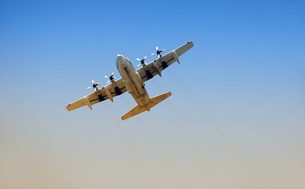 istock Military transport airplane 154041033