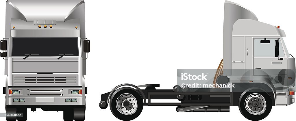 Hgv Vector Vector Heavy Truck Stock Illustration - Download Image Now - Truck ...