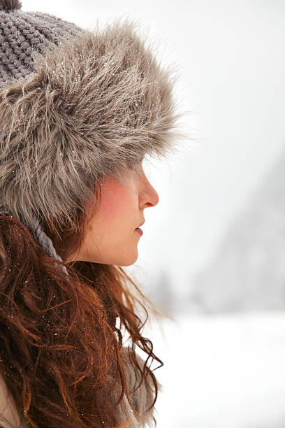 istock Young woman looking in the distance 154041887