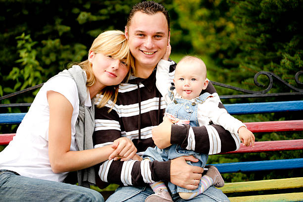 istock Happy Young Family 154042450