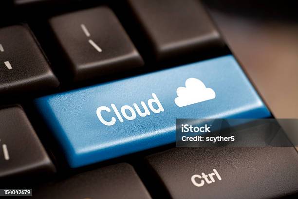 Cloud Computing Stockfoto und mehr Bilder von Blau - Blau, Cloud Computing, Computeranlage