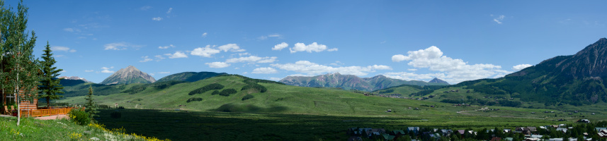 A Colorado mountain panorama