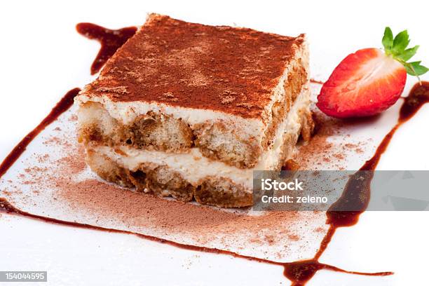 Tiramisu Dessert Stock Photo - Download Image Now - Brown, Cacao Fruit, Cake