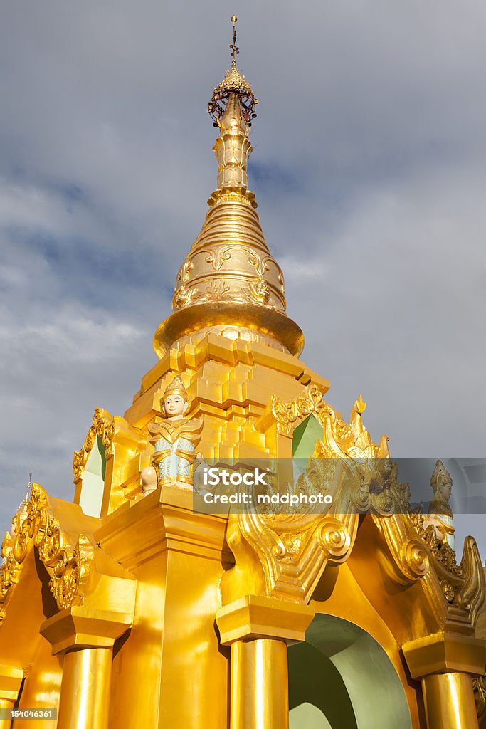 Goldener Tempel - Lizenzfrei Architektur Stock-Foto