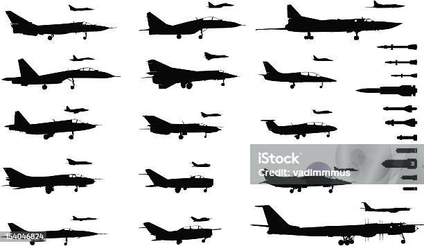 Самолетов — стоковая векторная графика и другие изображения на тему Русские войска - Русские войска, Векторная графика, Вооружённые силы СССР