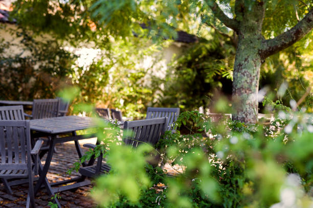 istock Beautiful empty terrace in autumn 1540479320