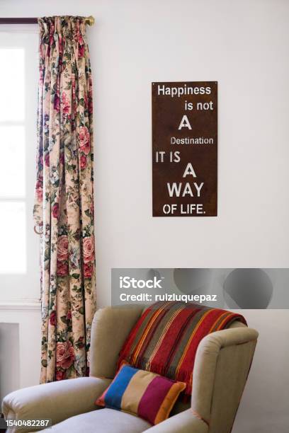 Motivational Phrases In English On Rusty Metal Stock Photo - Download Image Now - Aging Process, Architecture, Argentina