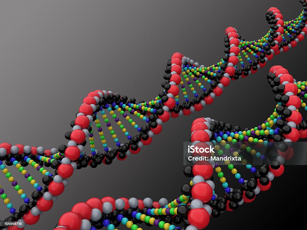 ADN 3D - Photo de ADN libre de droits