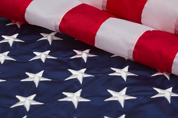 Cтоковое фото Американский флаг фоне