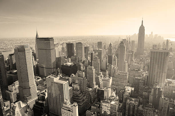 istock New York City skyline black and white 154052964