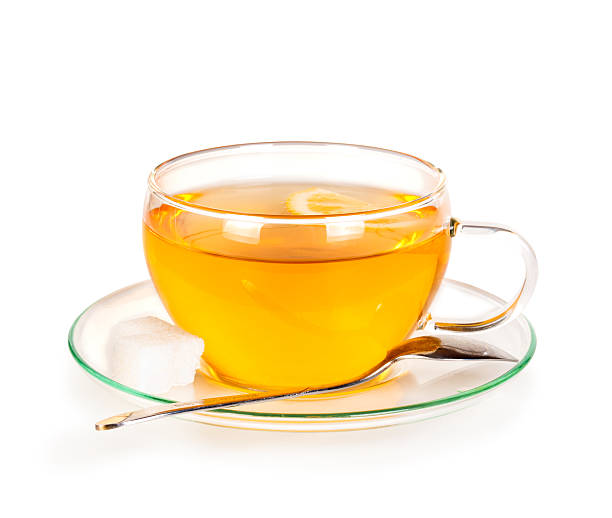istock cup of tea with a spoon and sugar 154057014