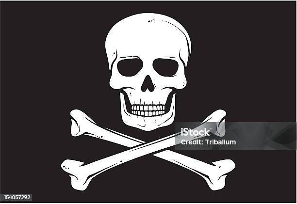 Ilustración de Vector Bandera Pirata y más Vectores Libres de