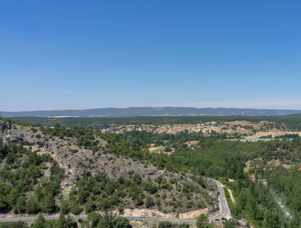istock Panoramic view from the viewpoint of Ventano del Diablo, mountains. 1540583032