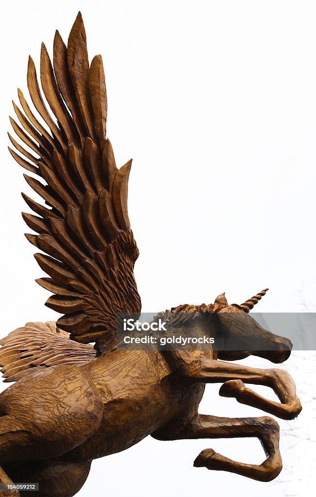Pegasus-Ein Traum wird flight - Lizenzfrei Einhorn Stock-Foto