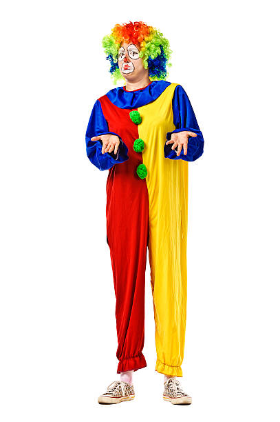 istock Funny birthday clown. 154061055