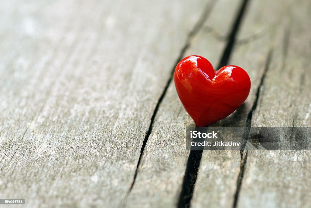 Valentines Day Heart. Valentines Day background with red heart. Abstract Stock Photo