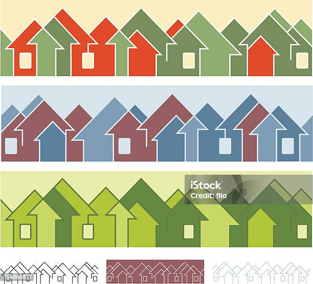 Les Quartiers Vecteurs libres de droits et plus d'images vectorielles de Croissance - Croissance, Bien immobilier, Affluence