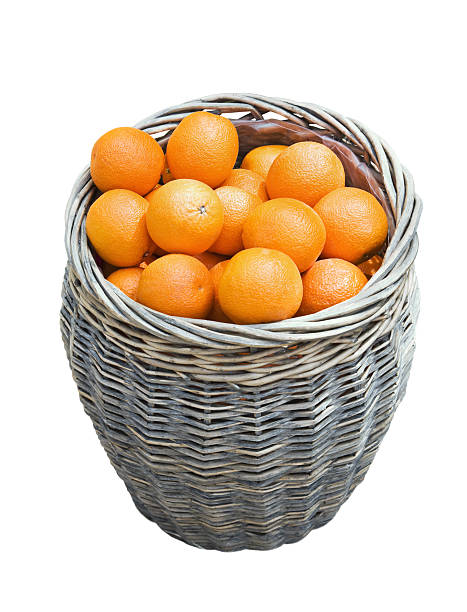 istock ripe oranges in a basket 154066134