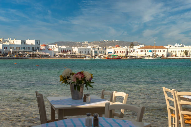 istock Seascape Exposure of Mykonos Greece 1540684327