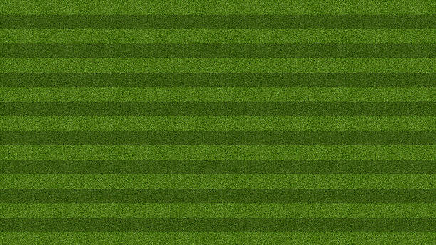 Dark green and blue striped wallpaper stock photo