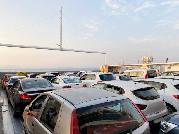 istock Ferry with cars in Turkey 1540738615