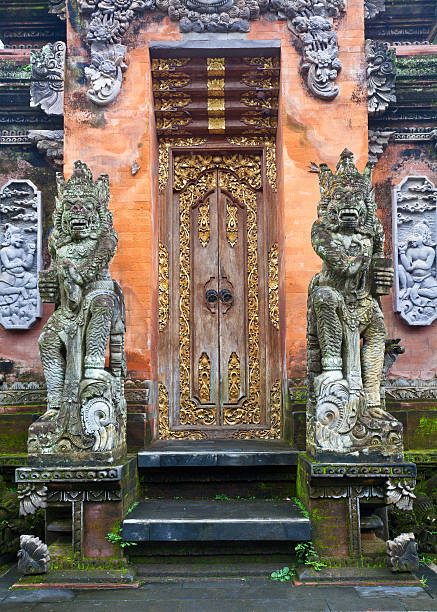 istock Bali Temple Doorway 154076575