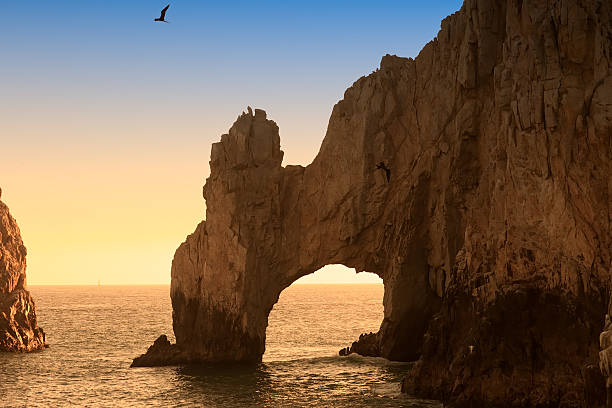 istock The Arch and Land's End at Sunset 154078347