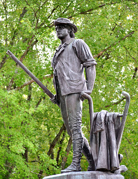 istock Minute Man Statue Concord MA 154078389