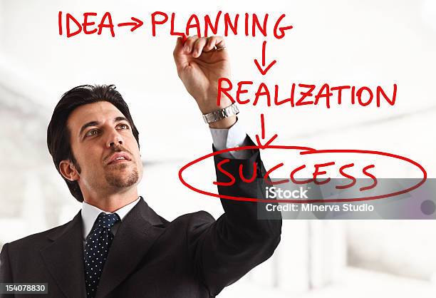 Way To Success Stock Photo - Download Image Now - Adult, Beautiful People, Business