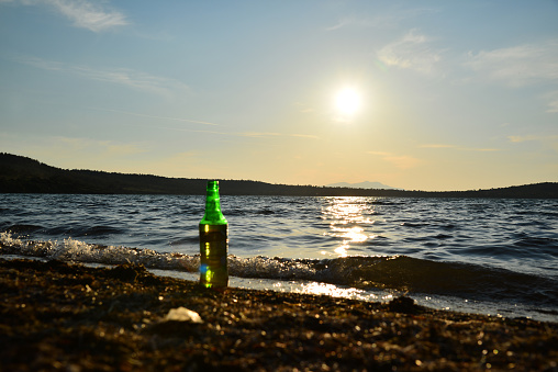 Ayvalik is an important sea tourism city in Turkey. Swimming and camping are common.