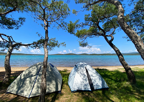 Ayvalik is an important sea tourism city in Turkey. Swimming and camping are common.