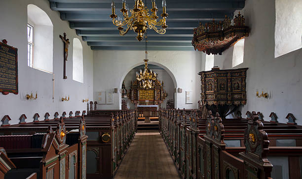 istock Interior of Stadil church 154088620